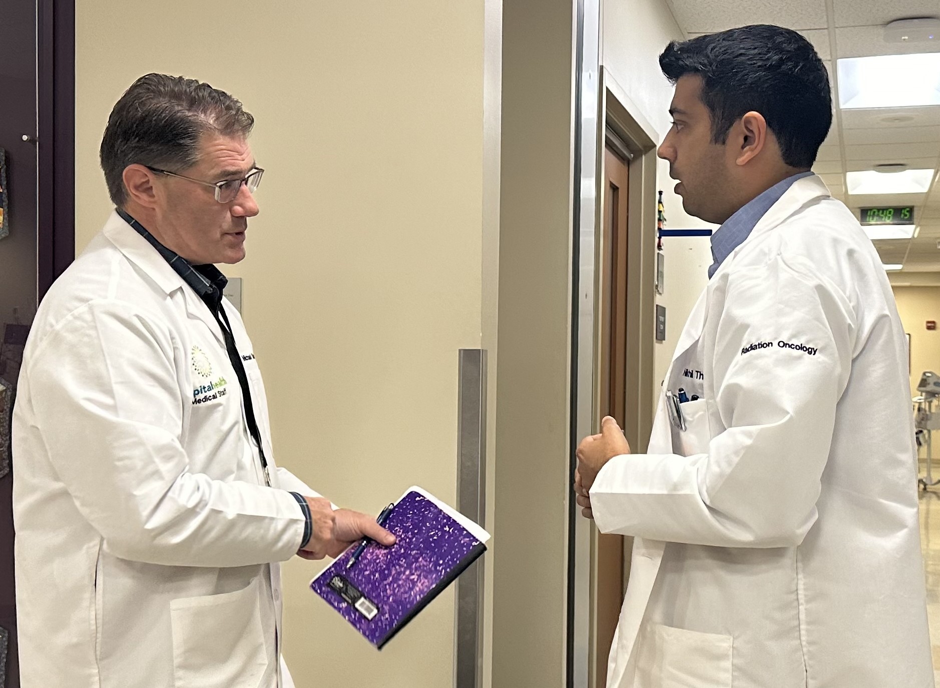 Dr. Salacz and Dr. Thaker